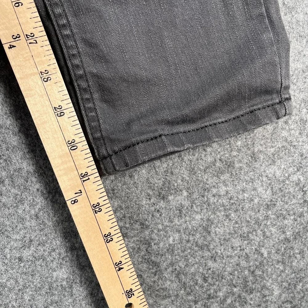 Levis Jeans Men's 30x32 511 Slim Straight Leg Stretch Gray‎ Denim Pants